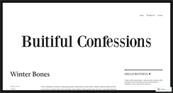 Desktop Screenshot of buitifulconfessions.com