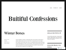 Tablet Screenshot of buitifulconfessions.com
